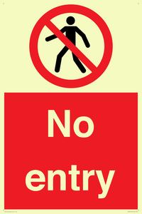 No entry